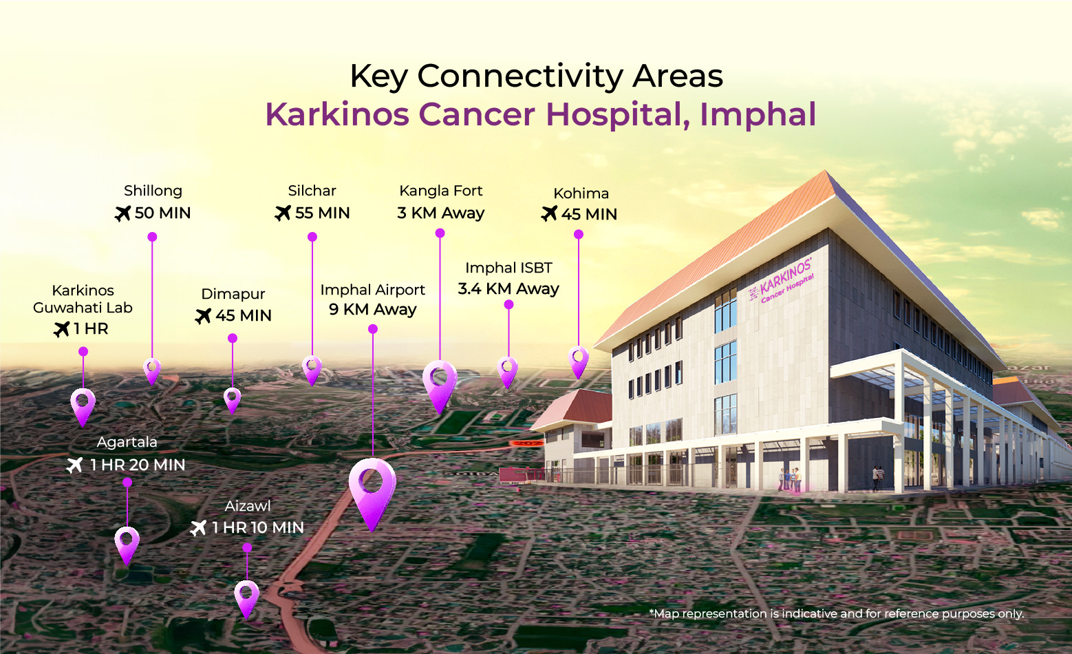 Karkinos Manipur Cancer Institute and Research Centre at JNIMS, Imphal