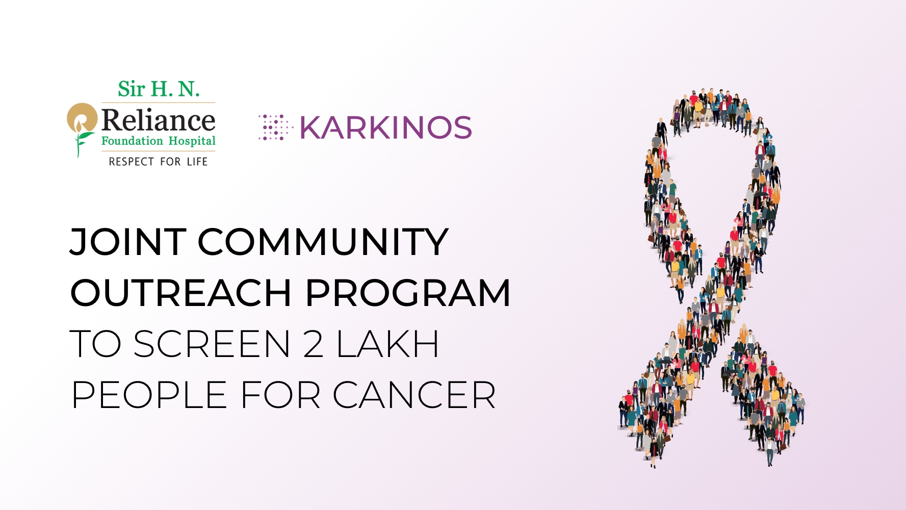 Sir HN Reliance Foundation Hospital partners with Karkinos Healthcare for a Community Cancer Screening Initiative