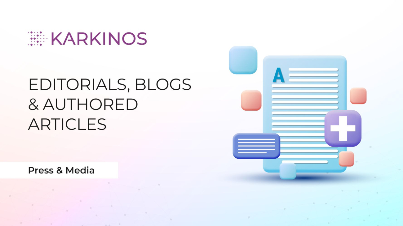 Karkinos Healthcare authored articles