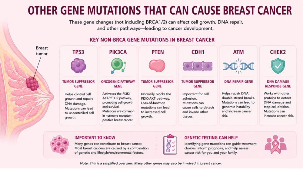 Genes beyond BRCA